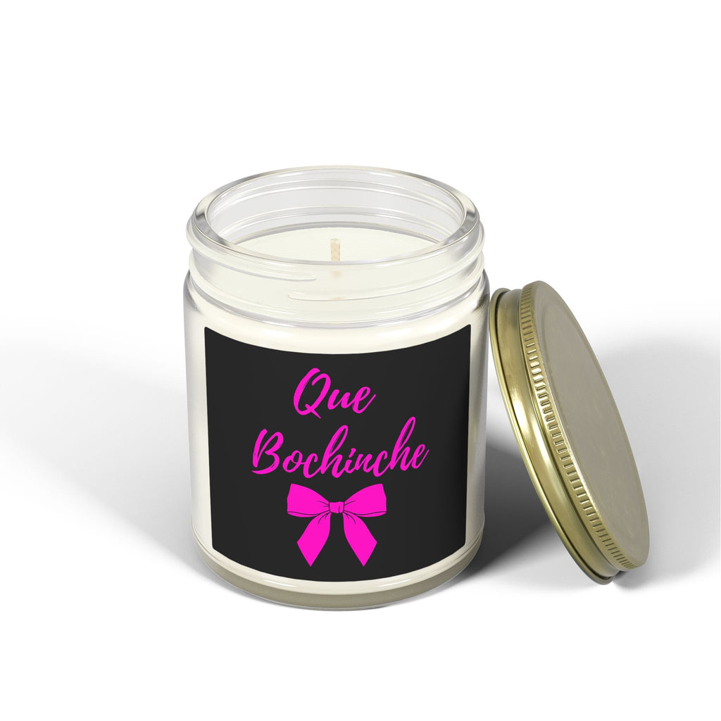Scented Candle — Coconut Apricot Wax "Que Bochinche" (4oz, 9oz)