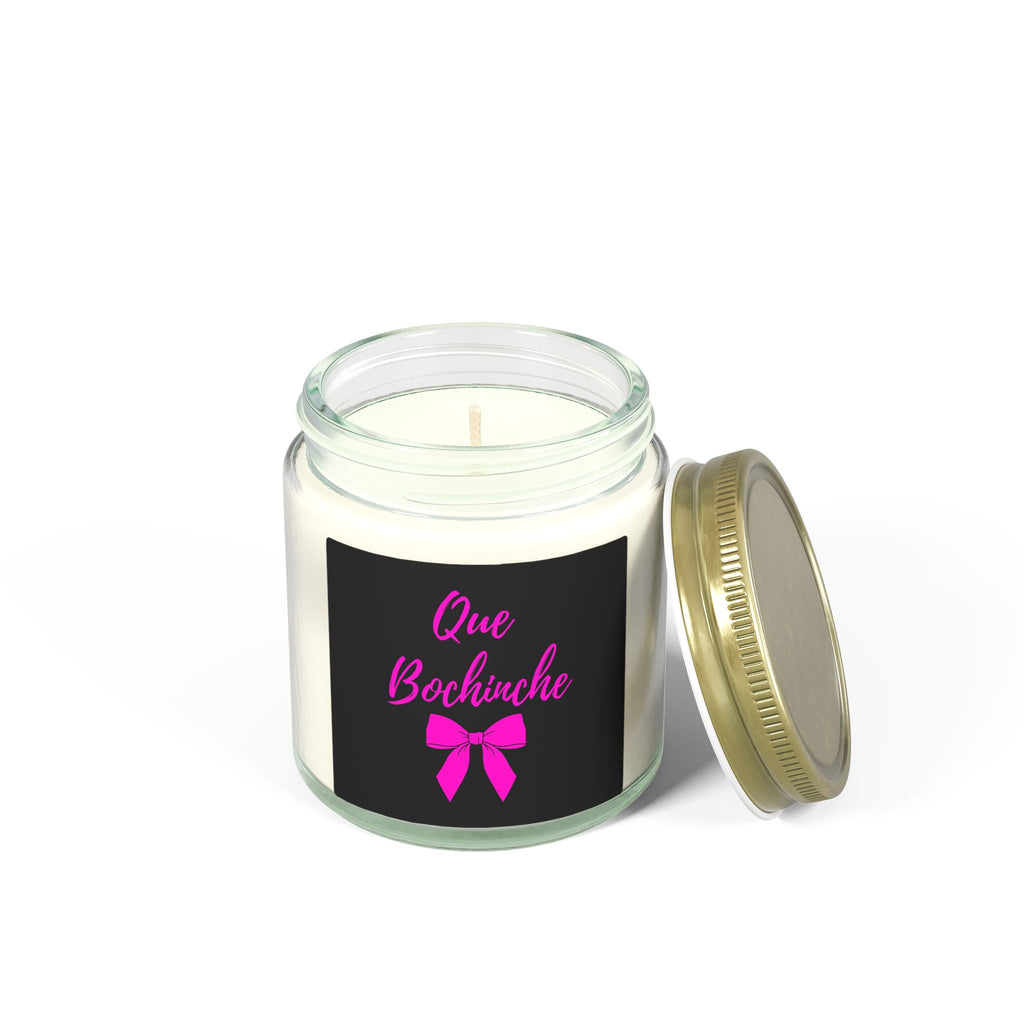 Scented Candle — Coconut Apricot Wax "Que Bochinche" (4oz, 9oz)