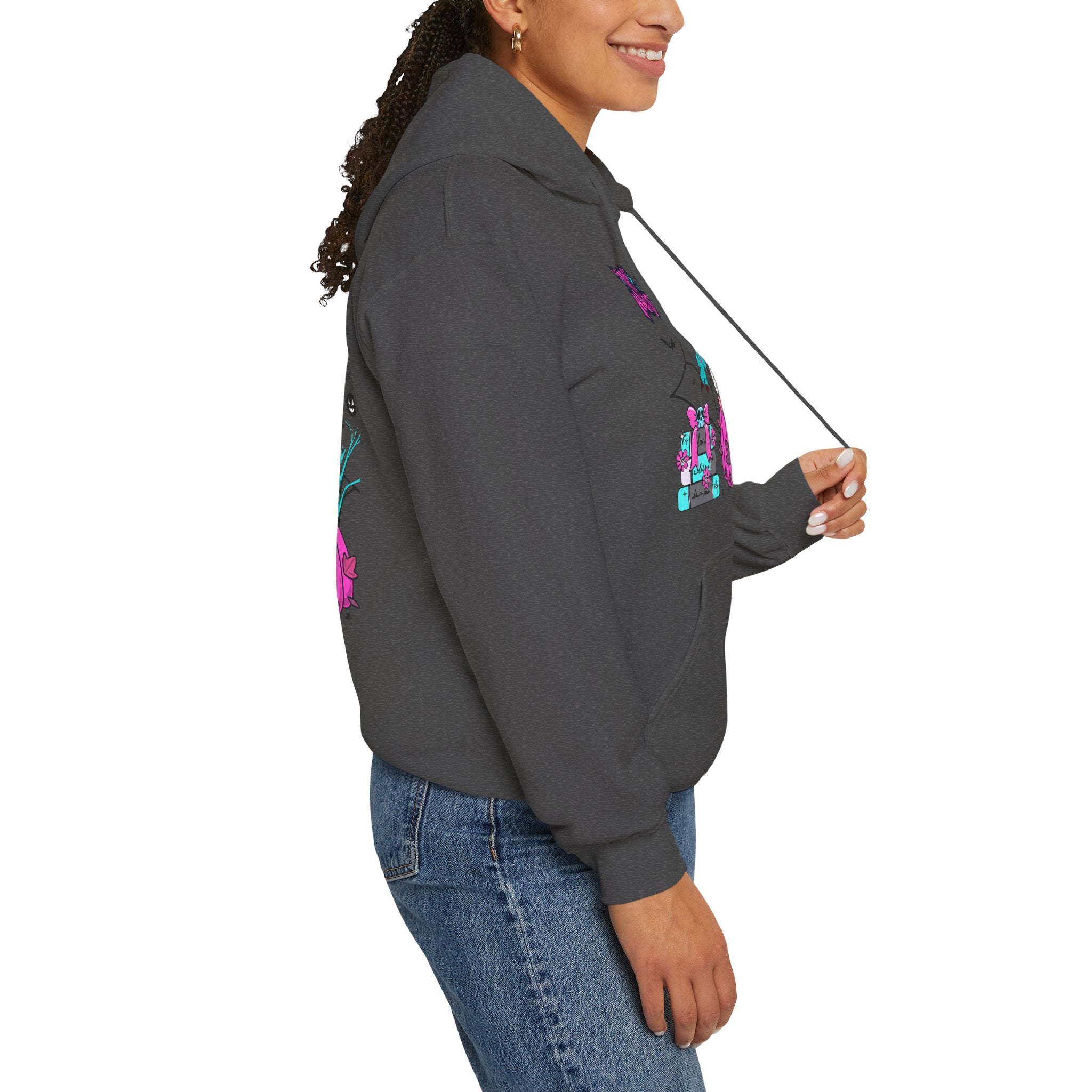 Halloween Kawaii Pumpkin Hoodie — "Happy Halloween" Cute Spooky Graphic
