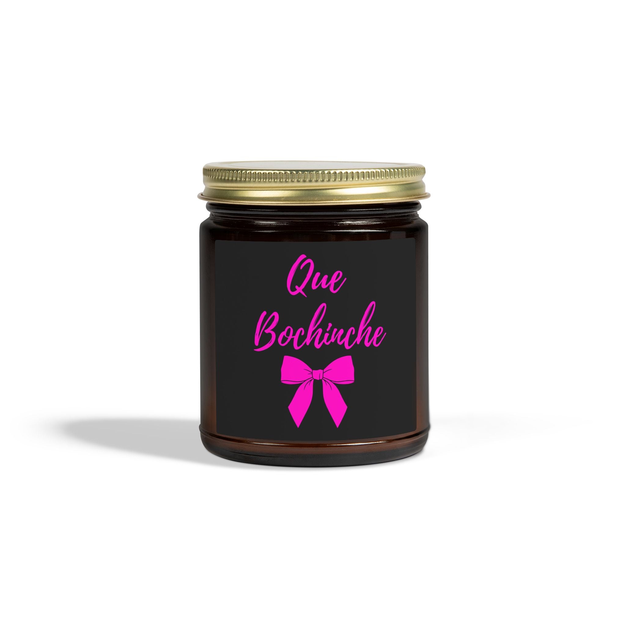 Scented Candle — Coconut Apricot Wax "Que Bochinche" (4oz, 9oz)