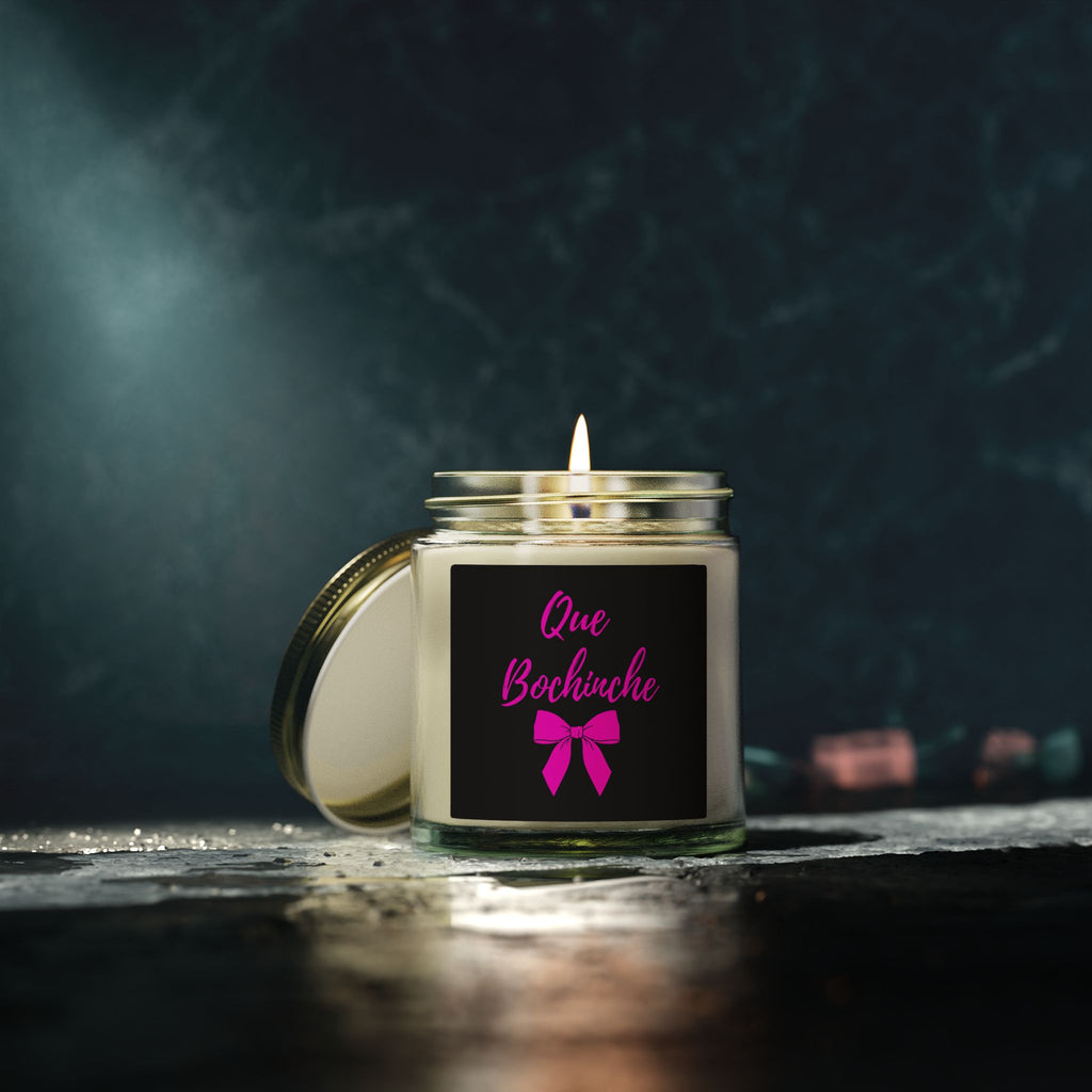 Scented Candle — Coconut Apricot Wax "Que Bochinche" (4oz, 9oz)
