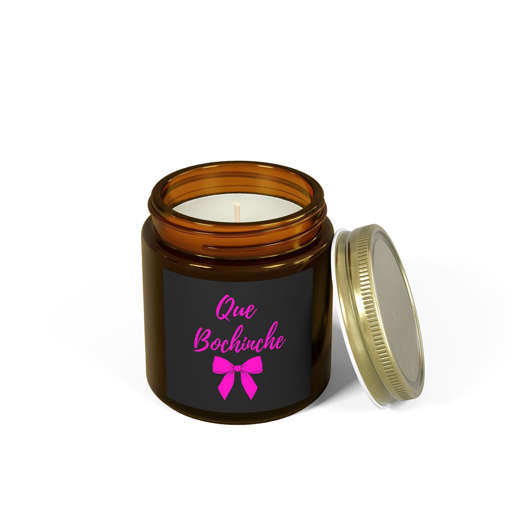 Scented Candle — Coconut Apricot Wax "Que Bochinche" (4oz, 9oz)