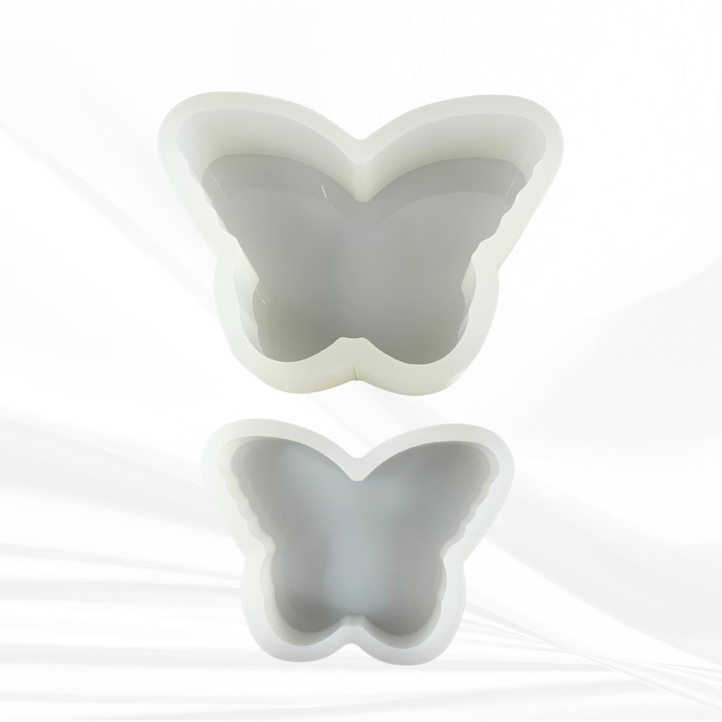 Deep Butterfly Silicone Mold | 2 Sizes | Butterfly Mold, Memorial Mold