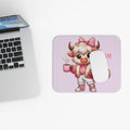 Cute Cow 'Mom' Mouse Pad — Pink Kawaii Mother’s Day Desk Mat