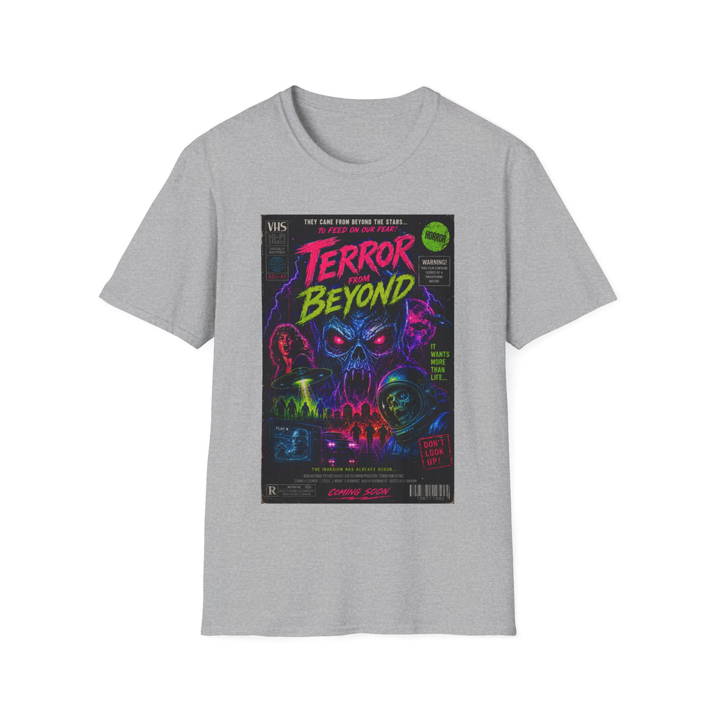 Terror Beyond Horror Movie Poster T-Shirt