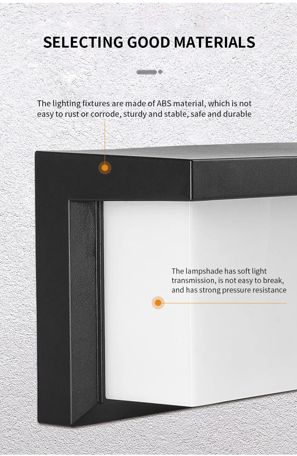 LED Outdoor Wall Light Waterproof IP66 | Motion Sensor Porch Light for Balcony, Garden & Yard