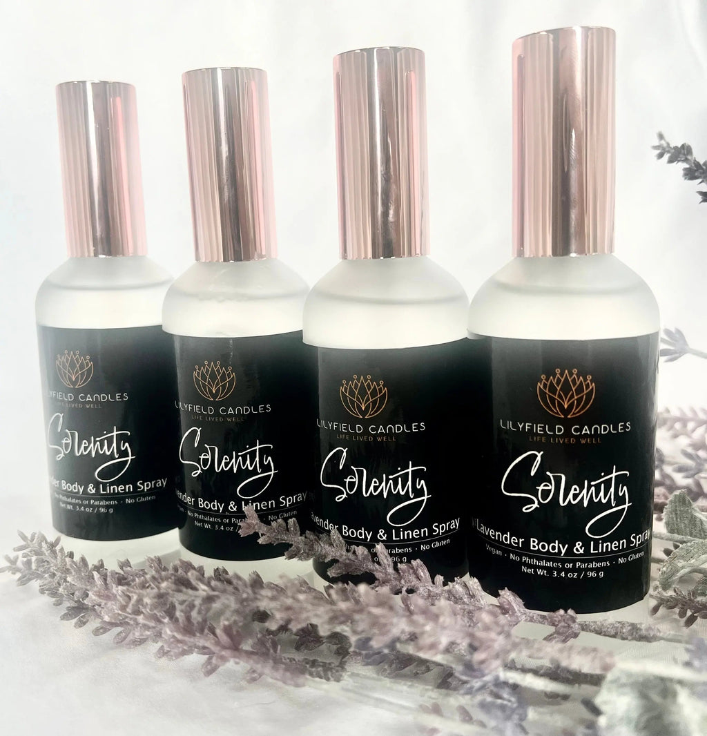 Serenity Room Spray – Luxury Linen & Home Mist for Calm, Clean Living (Lavender)