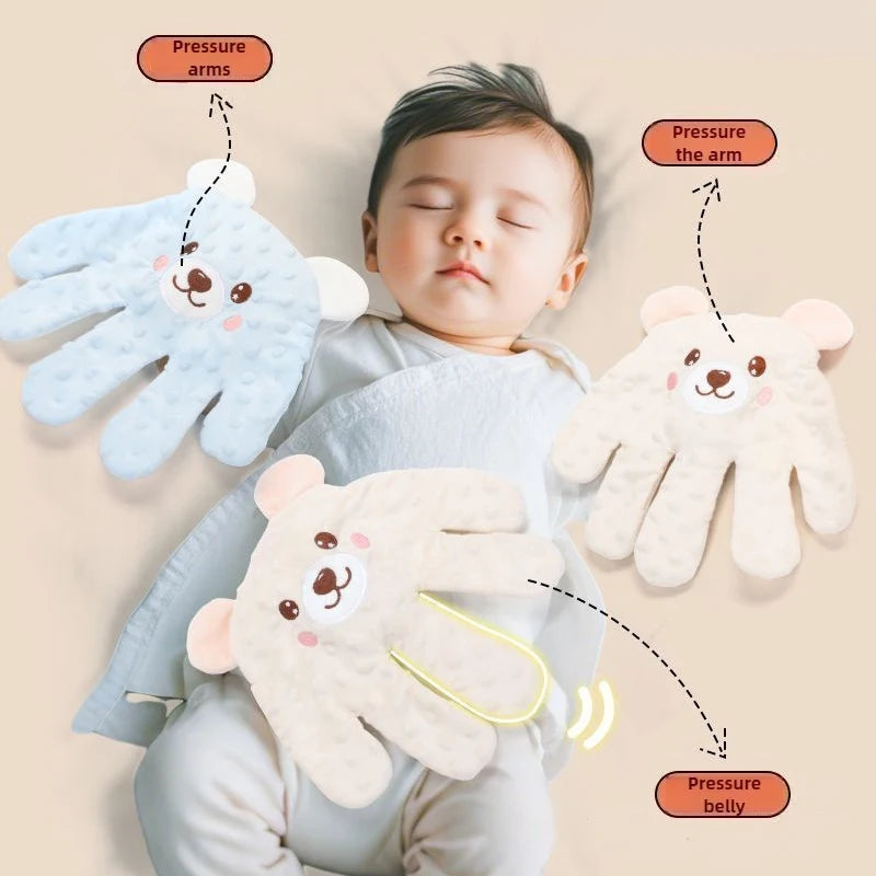 Baby Soothing Palm Pillow | Newborn Sleep Aid Calming Toy