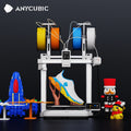 ANYCUBIC Kobra X 3D Printer ACE GEN2 Multi-color Printing 2X Speed & Material Savings 4-Color Built-in Smart Remote Control