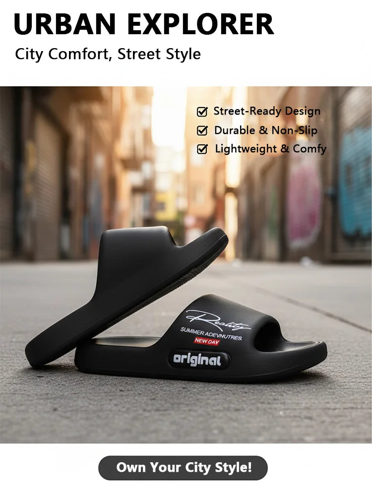 Summer EVA Men's Slippers – Soft, Lightweight & Versatile