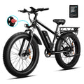 AMYET EB26 Electric Bike | 1500W Peak | 28MPH | 60-Mile Range | Fat Tire All-Terrain