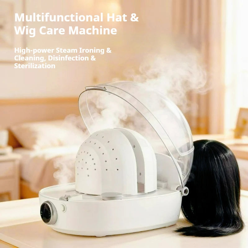 Portable Hat & Wig Steam Cleaner | 1000W Electric Steamer, Shaper & Sanitizer