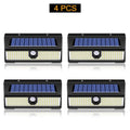 190 LED Solar Light Outdoor Garden Wall Lamp | 4 Modes IP65 Waterproof Motion Sensor Light for Yard & Door