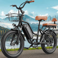Kickwey LD20 Electric Bike – 1500W 48V Fat Tire E-Bike, 32 MPH