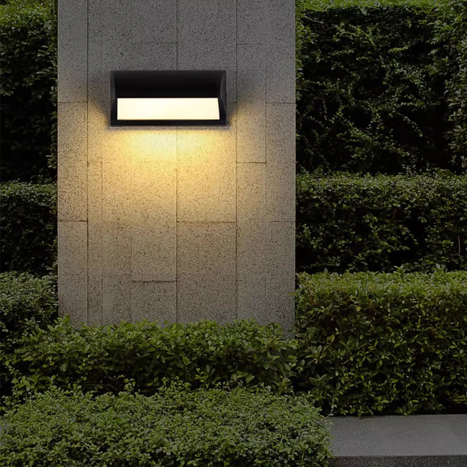 LED Outdoor Wall Light Waterproof IP66 | Motion Sensor Porch Light for Balcony, Garden & Yard