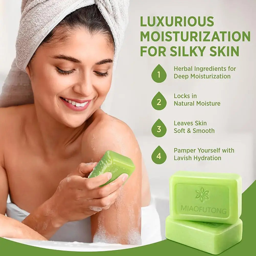 Tea Tree Soap, Soap Bar with Tea Tree Oil, Natural Soaps for Body Skin Cleaning, Gentle Exfoliating Bar Soap