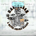 Skeleton Vinyl Decal