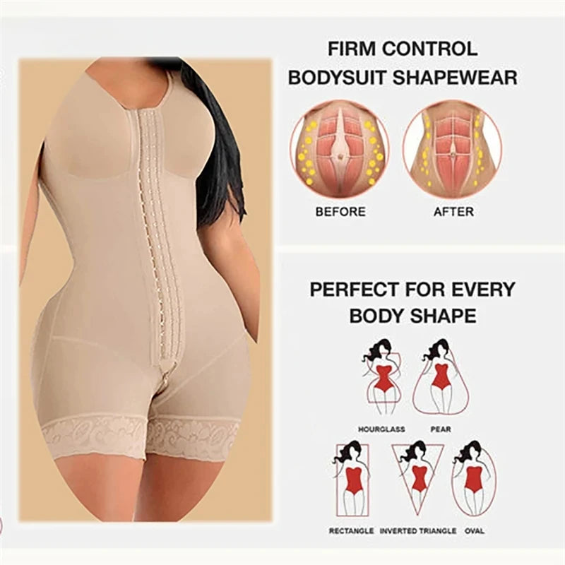 Colombian High Compression Sculpting Bodysuit Fajas