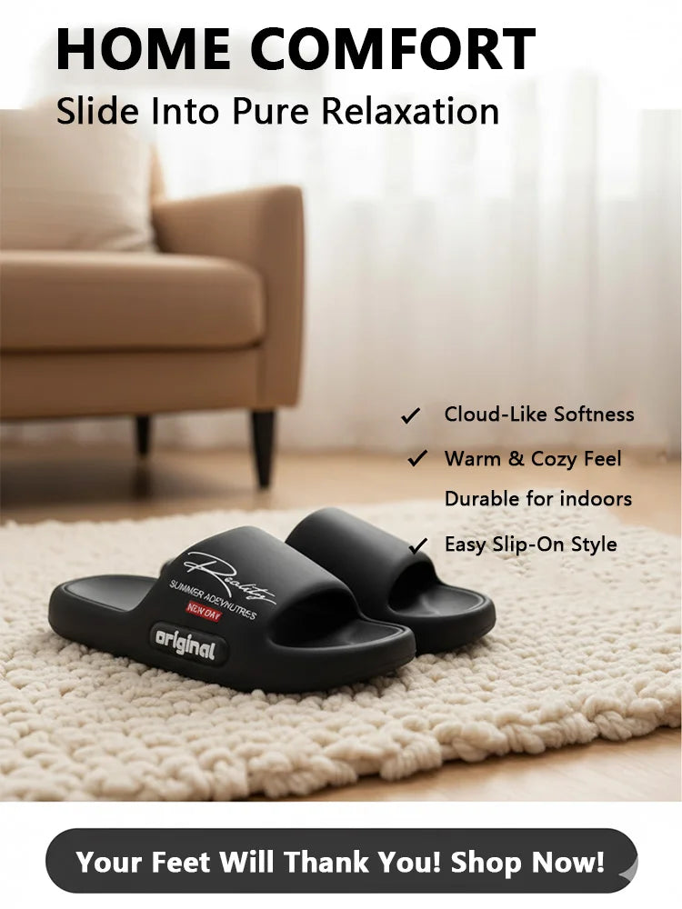Summer EVA Men's Slippers – Soft, Lightweight & Versatile