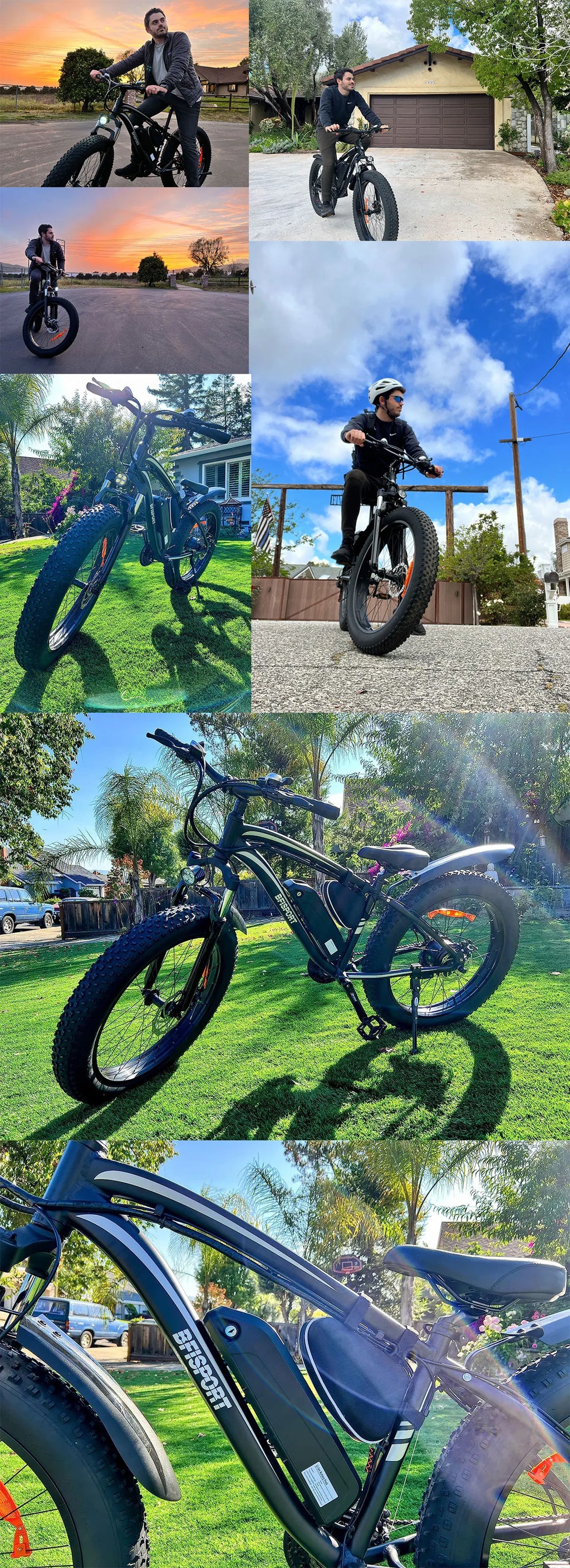 AMYET EB26 Electric Bike | 1500W Peak | 28MPH | 60-Mile Range | Fat Tire All-Terrain
