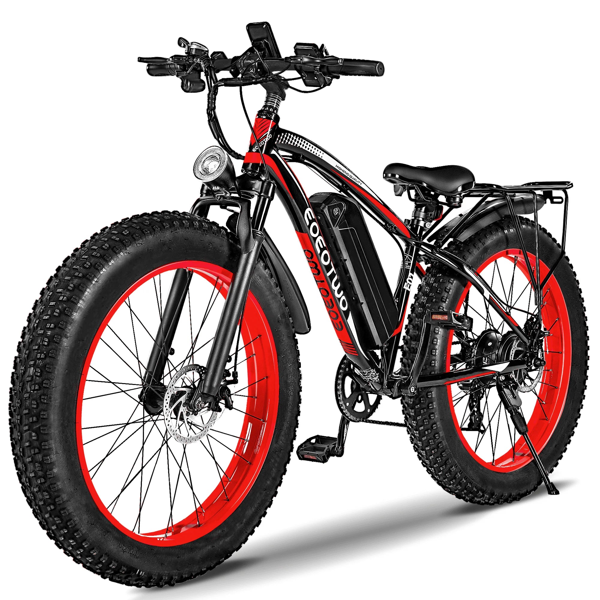 1500W Fat Tire Electric Bike | 34MPH | 60-Mile Range | Adults